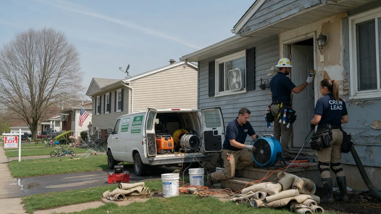 Flood Cleanup in San Jose, IL near me